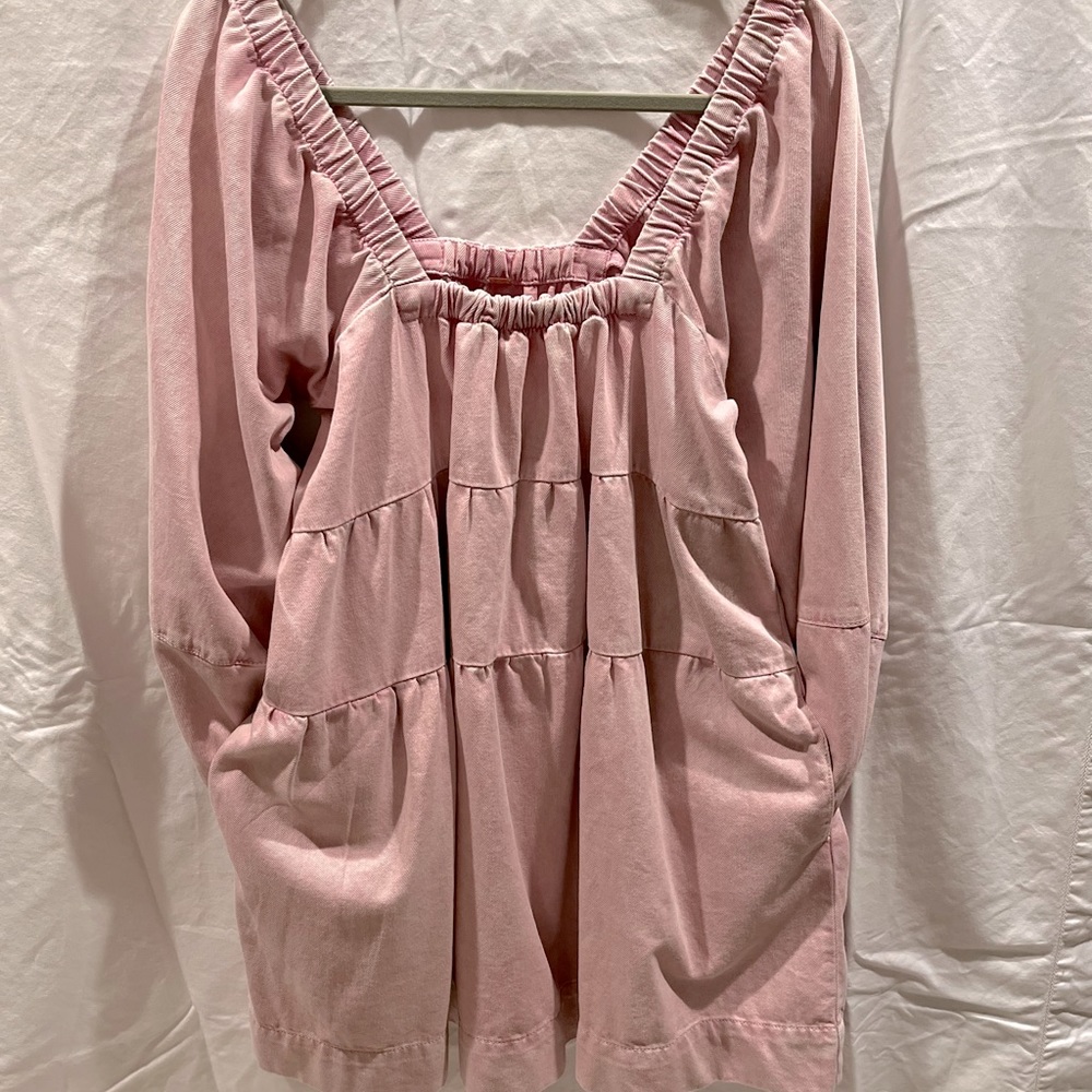 Free People Denim Minidress